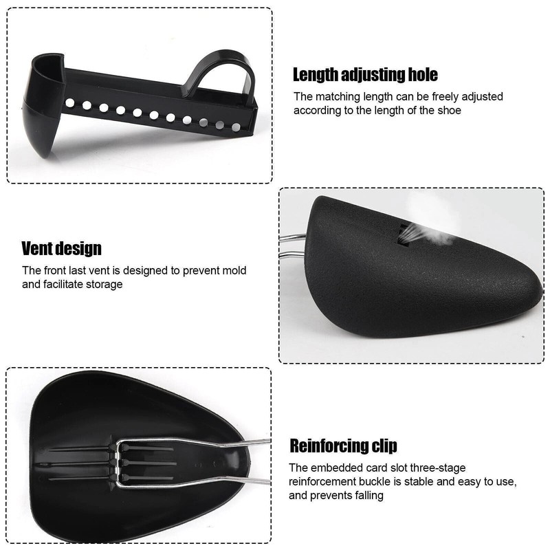 5 Pair (10pcs) Plastic Shoe Tree Keepers for Men Shoes Stretcher Shaper gallery