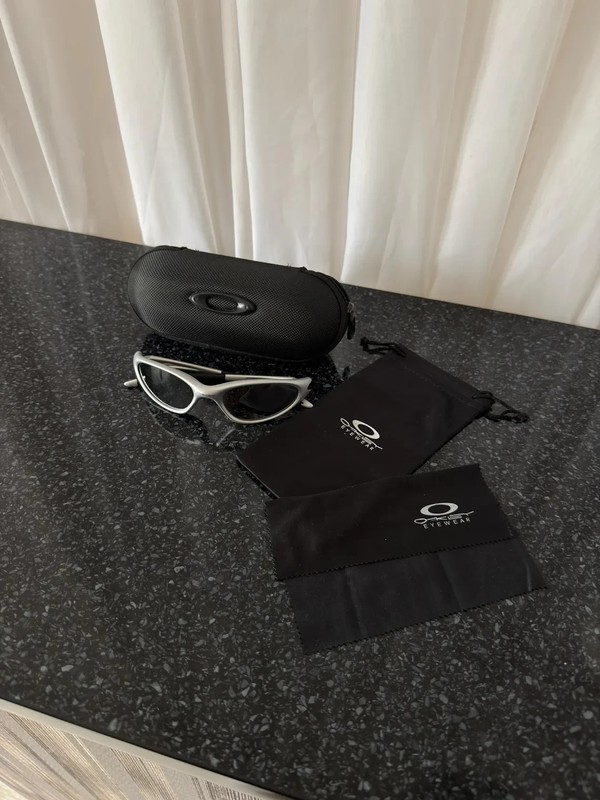 Oakley Eye Jacket Silver Sunglasses Outdoor Plate Splice Eye Redux Minute 1.0 gallery