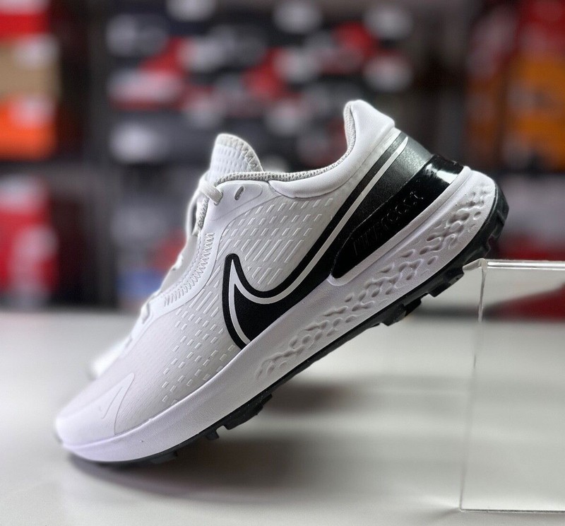 Nike Infinity Pro 2 Golf Shoes White Black Photon Dust DJ5593-115 Men’s Sizes