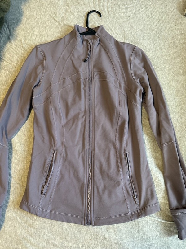 🦄 Lululemon Define Jacket Size 10 Lunar Rock Luon Released 2018 RARE!