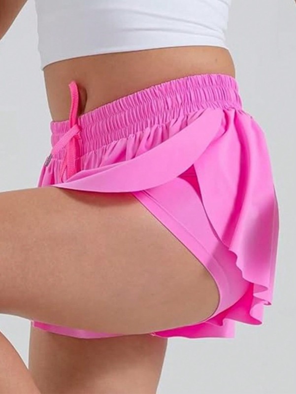 "SALE" Flowy Butterfly High Waisted Athletic Shorts For Women Yoga Gym Tennis gallery