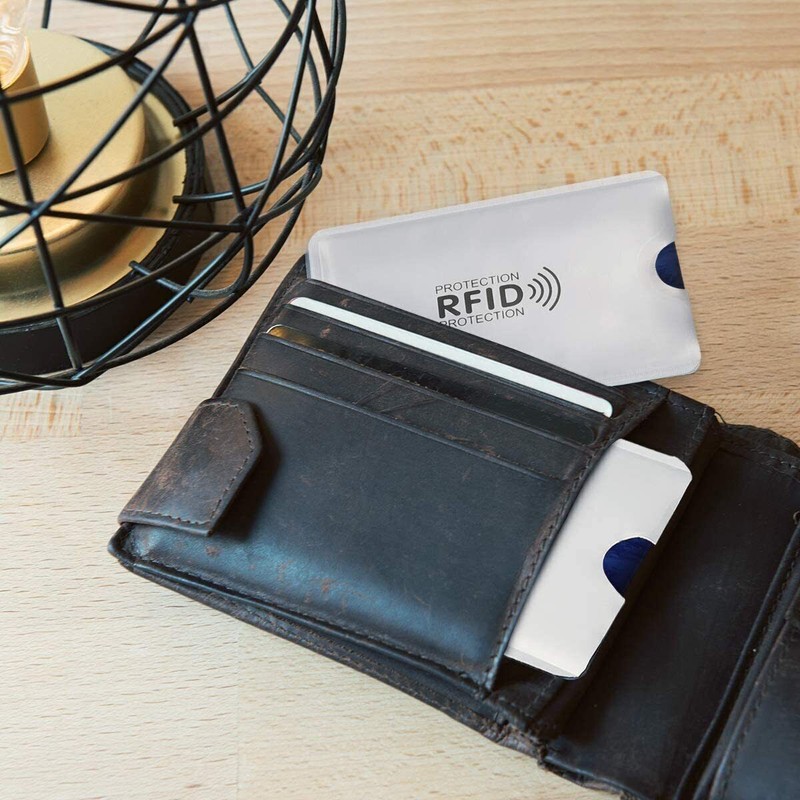 10PCS Anti RFID Blocking Card Sleeve-Secure Credit/Debit Card Holder ID Wallet gallery