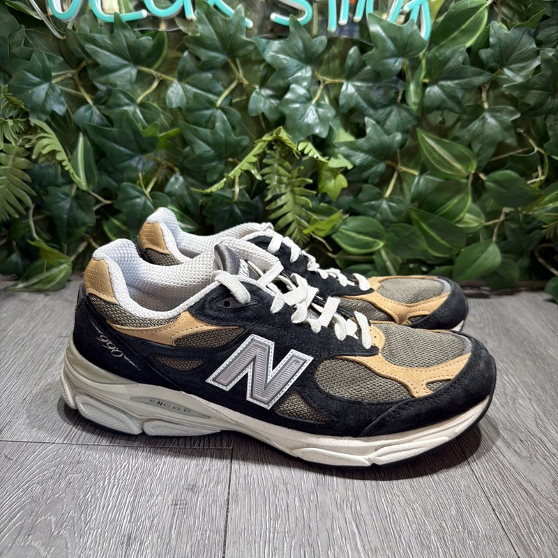 Teddy Santis x New Balance 990v3 Made in USA Black Tan Sz 9.5