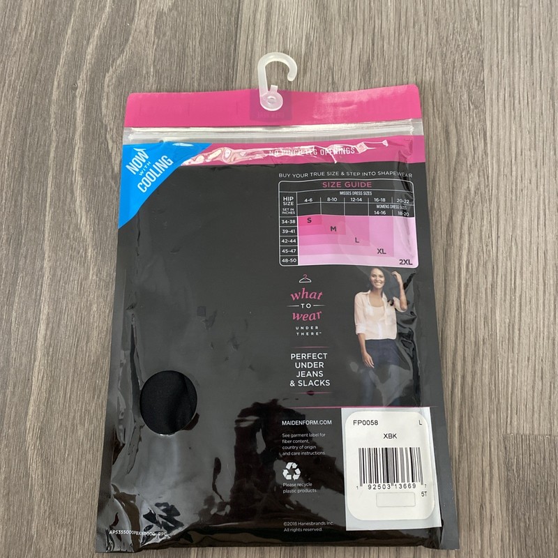 Maidenform Flexees Women's Shapewear Brief FP0058 Black Size Large New gallery
