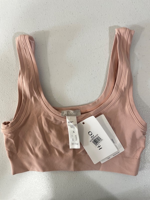 Hanro Touch Feeling Bralette 71810 Almond Forever Color