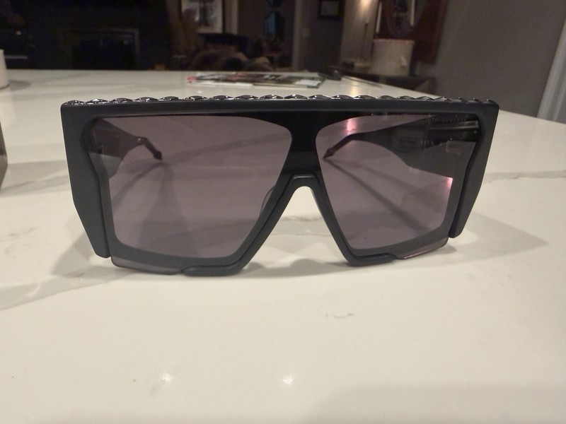 Dita SUBDROP DTS 429-A-02 Satin Black – Palladium Grey Lens Large Sunglasses