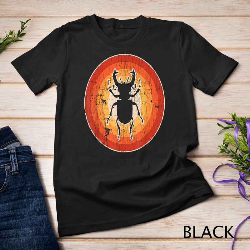Beetle Retro Vintage Bug Insect Animal Lover Gifts Men Women Unisex T-shirt