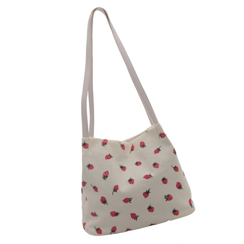 Fashionable Corduroy Underarm Bag For Work Or Casual Daily Use Shoulder Purse gallery