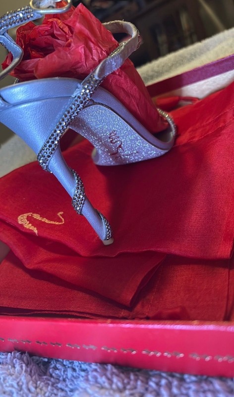 René Caovilla Crystal Strass heels — Size 38.5 (US 8.5) gallery