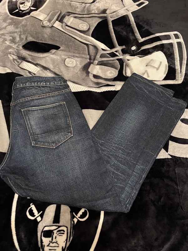 MACKEEN ORIGINAL FOLK Japanese SELVEDGE DENIM Jeans ORGANIC NARROW 38×33