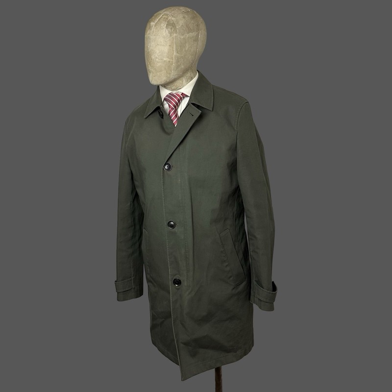 Howick Mac Coat Jacket Medium Green Men’s Cotton Canvas City Princeton gallery