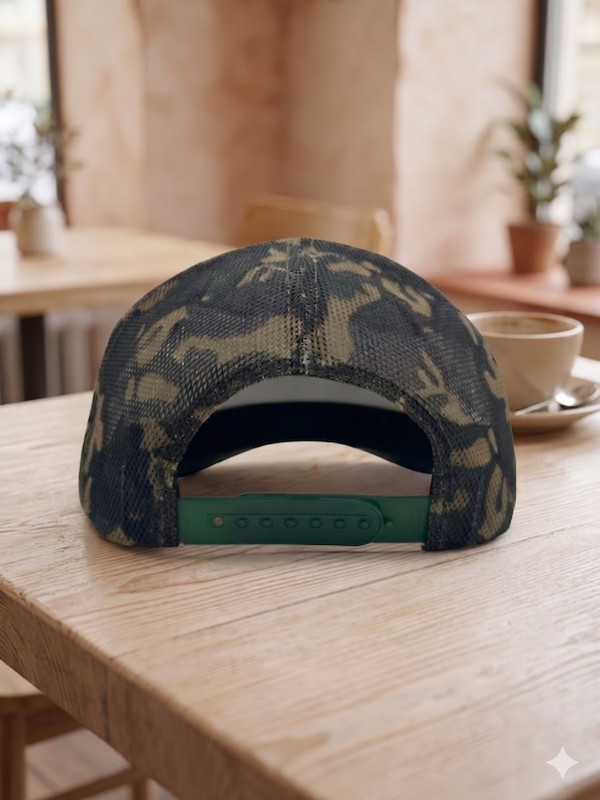 Badlands Gear logo Embroidered 9FORTY Camo Mesh Trucker Hat Adjustable Cap gallery
