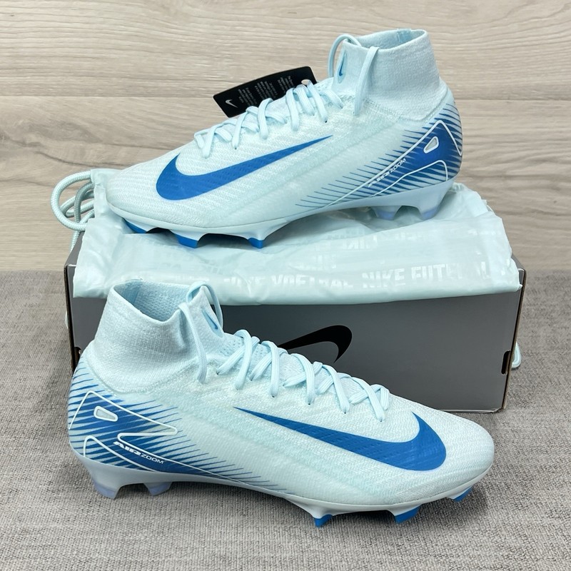 Mens 11 – Nike Zoom Mercurial Superfly 10 Elite Soccer Cleats FG Blue FQ1454 400
