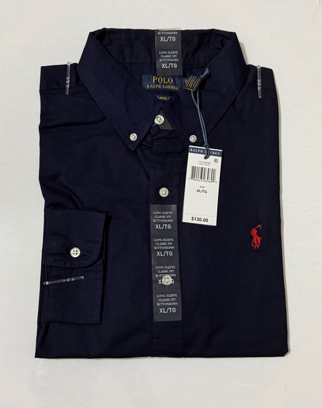 Polo Ralph Lauren The Iconic Oxford Shirt Classic Fit - Retail $130 gallery