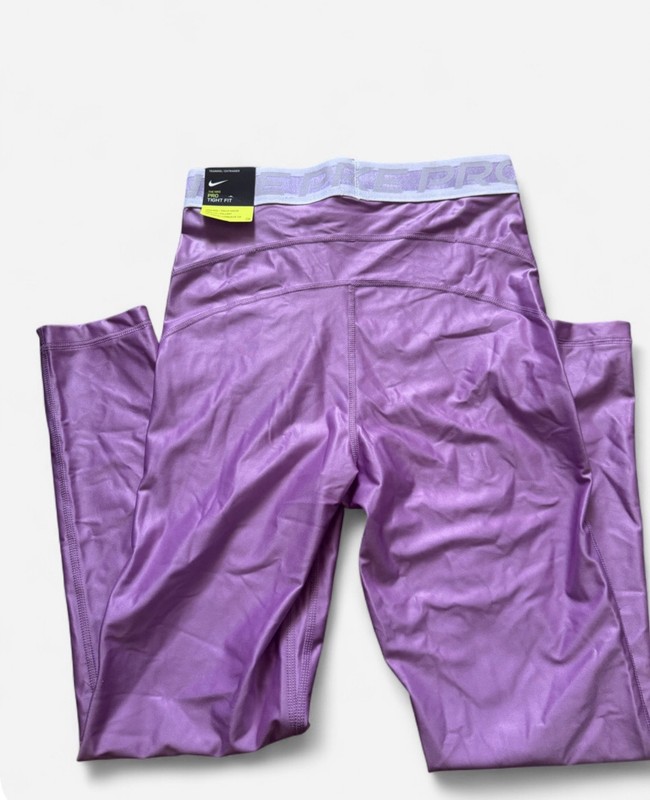 Nike Pro Purple Leggings gallery