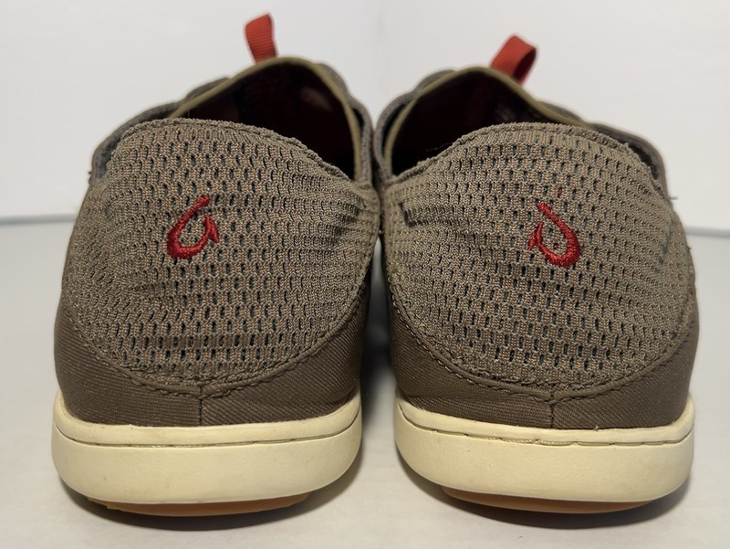 Olukai Mens Nohea Moku Brown 10283-RK13 Slip On Sneakers Shoes Casual Size M11 gallery