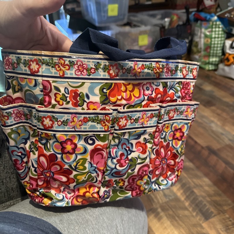 Vera Bradley Hope Garden Limited Edition Gardening Tool Picnic Lunch Tote Vinyl