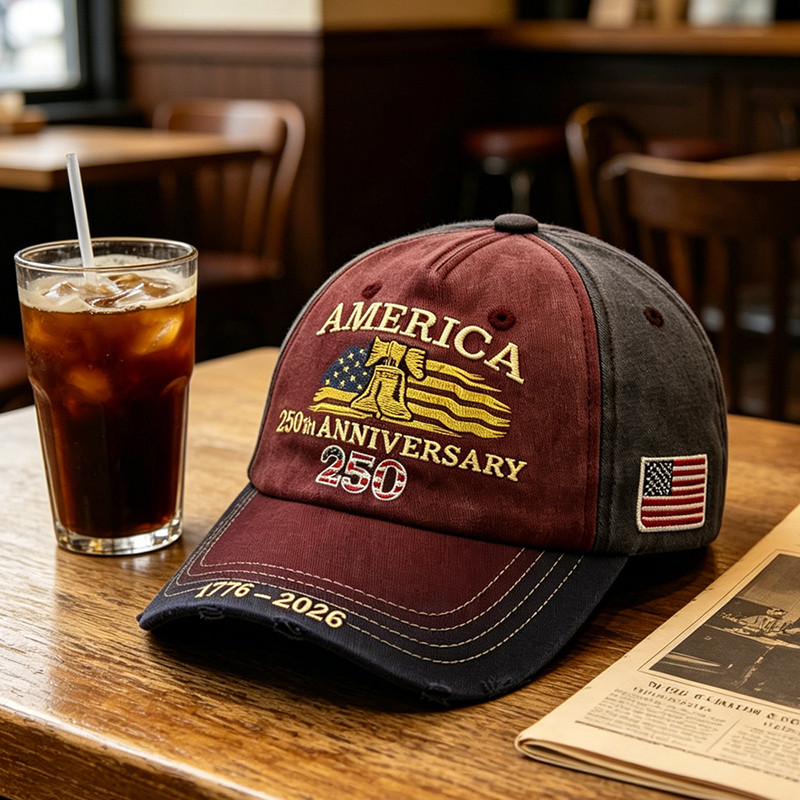 250th Baseball Cap United States Anniversary Hat Suitable for Multiple Occasion gallery