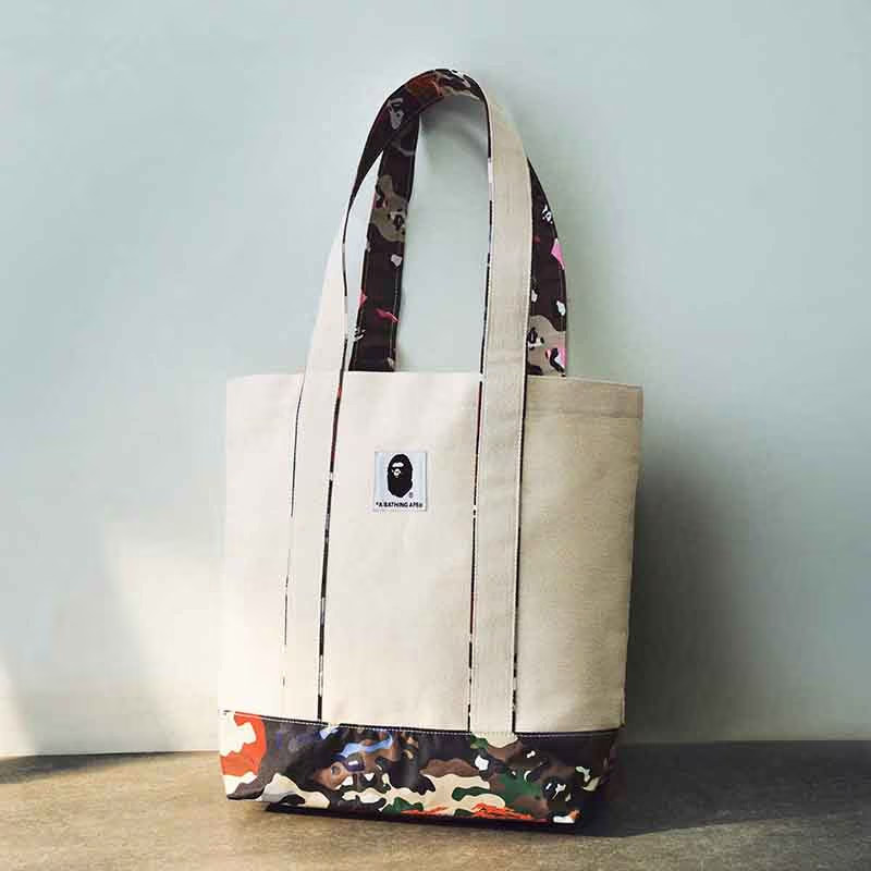 A BATHING APE BAPE Camo Large Tote Bag smart Aug/Sep 2026 Magazine Appendix PSL