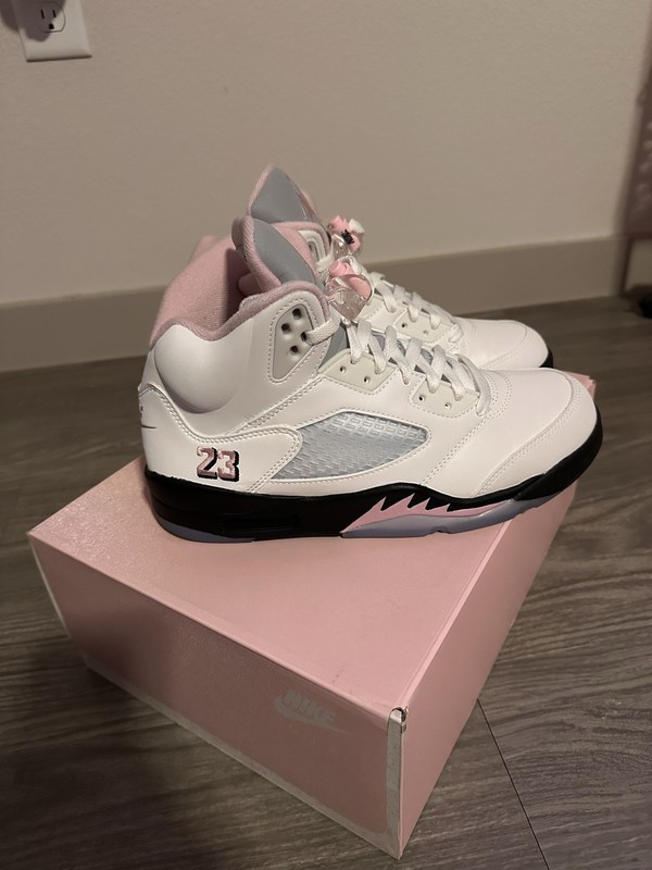 Soft Pink Jordan 5 gallery