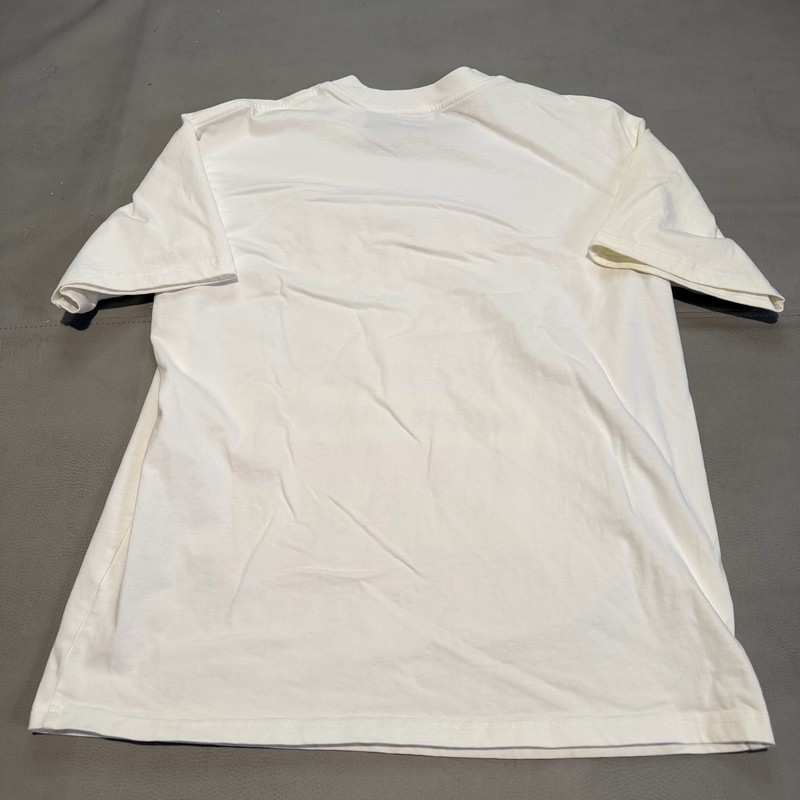 Waffle House RL Red Letter Streetwear T-Shirt White Men-M Cotton Y2K Skate-6419 gallery