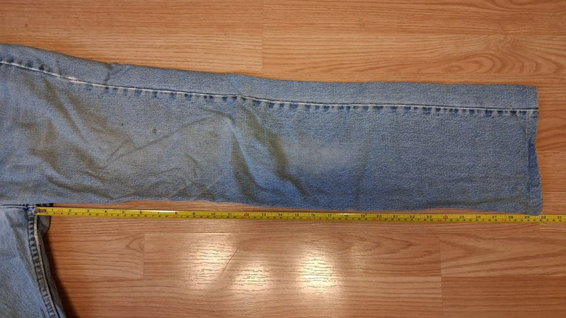 Vintage Levi's Orange Tab Jeans W30 L30 Light Wash Denim 575 Button Stamp gallery