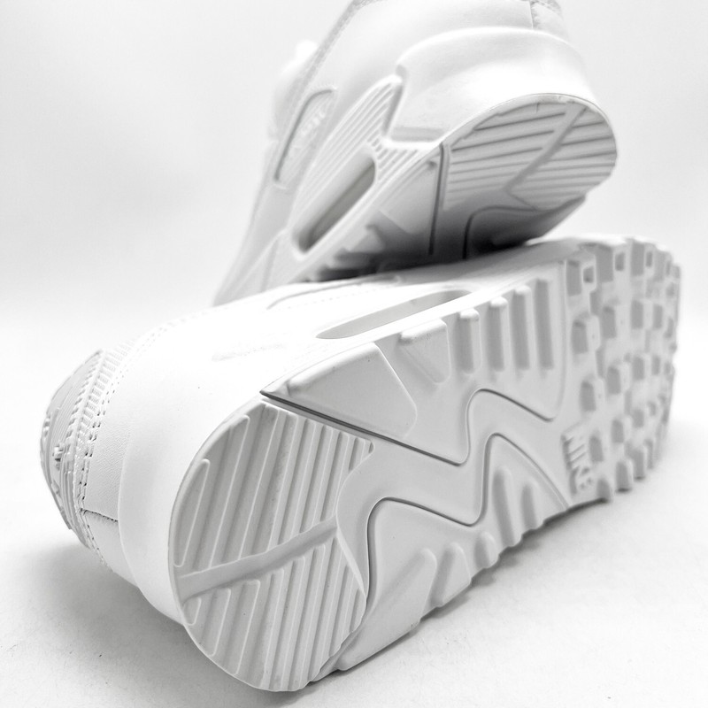 *NEW* MEN Nike Air Max 90 Recraft Triple White (CN8490 100), Sz 8.0 - 12.0 👍 gallery
