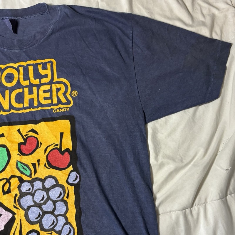 Jolly Rancher Men's Short Sleeve Single Stitch Size Large Promo T-Shirt gallery