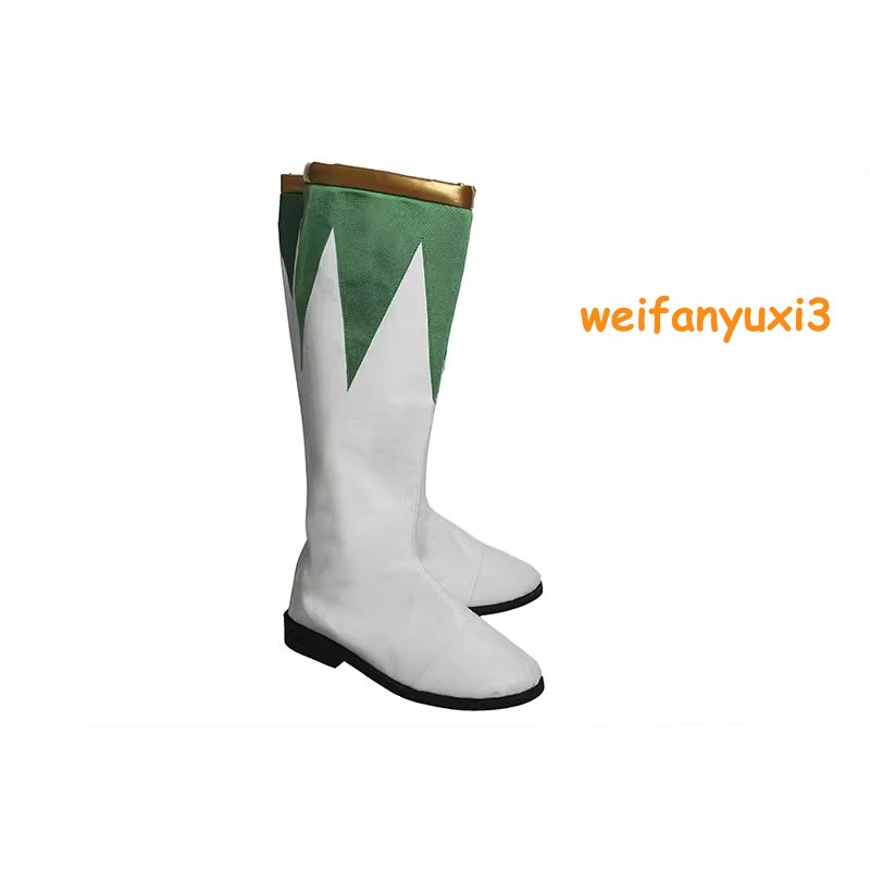 Green Ranger Burai Cosplay Costume Dino Rangers Tommy Oliver Outfit Gold Armor gallery