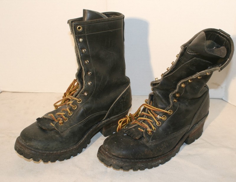 Hathorn Logger Work Boots 7.5D Mens