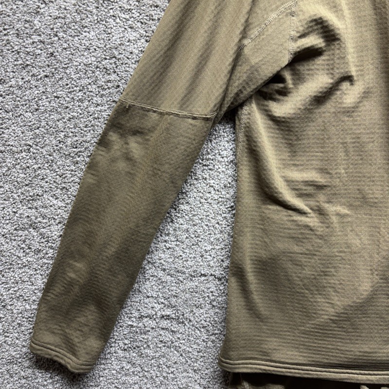 Massif PCU Level 2 Base Layer SET 1/4 Zip Waffle Pattern Coyote Men’s MEDIUM NEW gallery