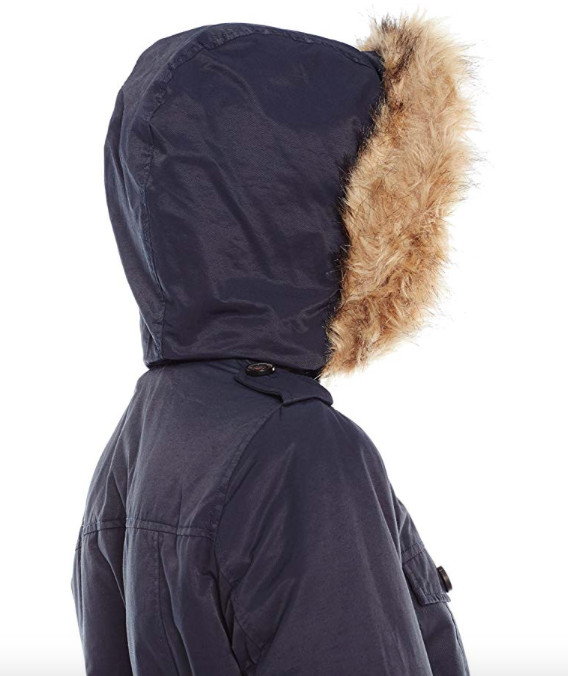 Levi's Women's Cotton Nylon Faux Fur Hooded Sherpa Parka Jacket Variety gallery