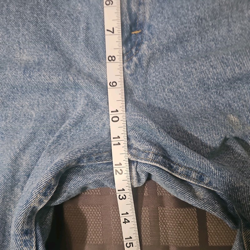 LEE RIDERS Light Wash Jeans 100% Cotton Denim Vintage 32×30 gallery