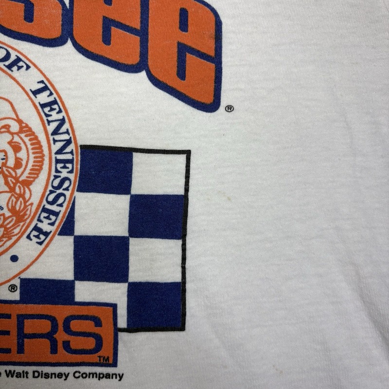 Vintage 90s Tennessee Volunteers Mickey Mouse T-Shirt Single Stitch Boxy Medium gallery