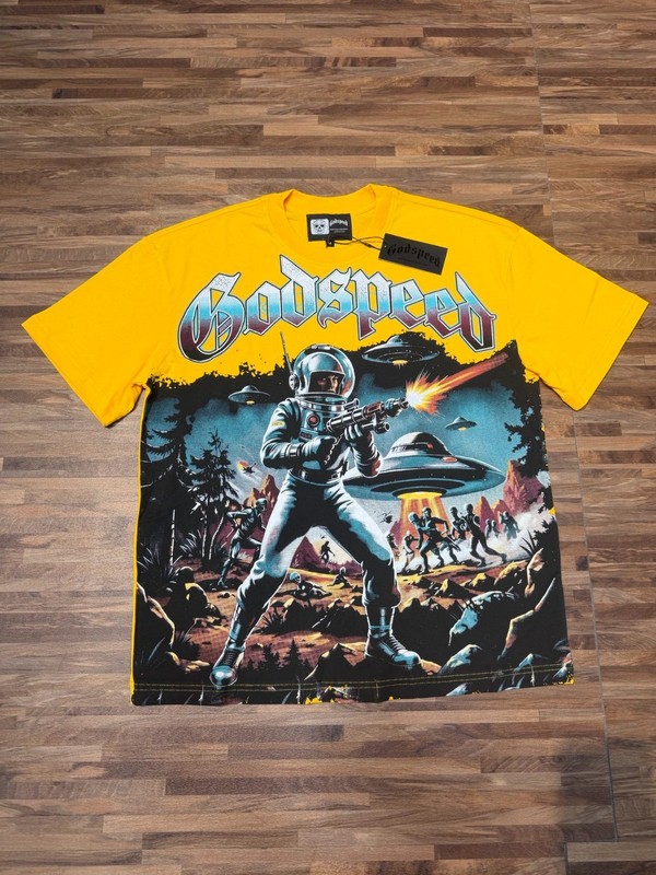 Godspeed tee shirt Yellow S-M-L-XL