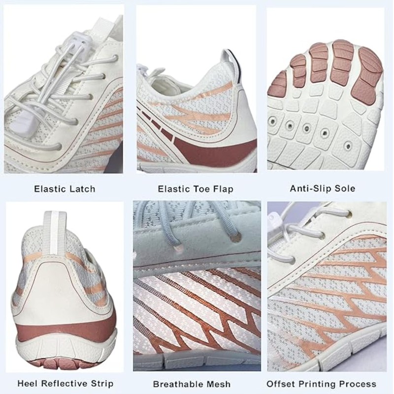 Grounded Barefoot Shoes for Women Men Wide Toe Box Non-Slip Lightweight gallery