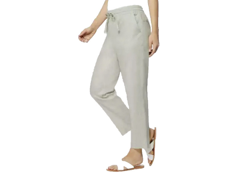 32 Degrees Cool Ladies' Stretch Linen Blend Pant (Sage, X-Large) NWT gallery