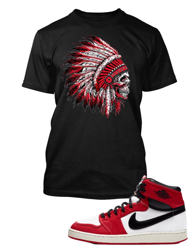 Spizike’s Chieftain Tee Shirt To Match Sneakers Graphic Street Wear Big Tall Sm