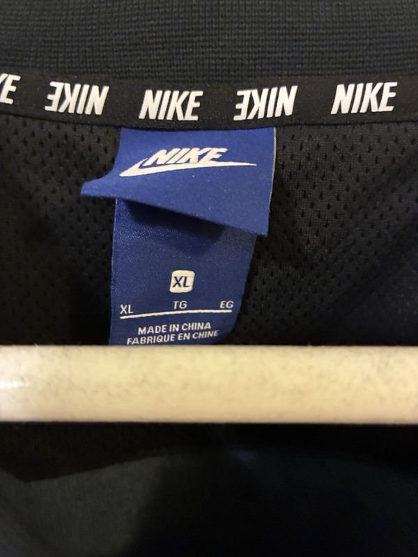 Nike Men's Full-Zip Track Jacket Blue XL gallery