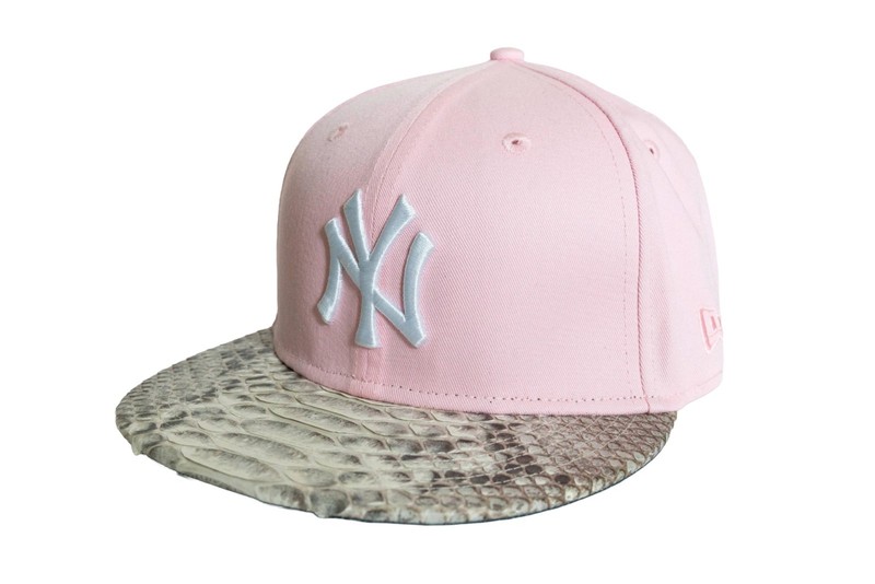 New Era New York Yankees Pink Logo Python Hat – Just Don Style Hat