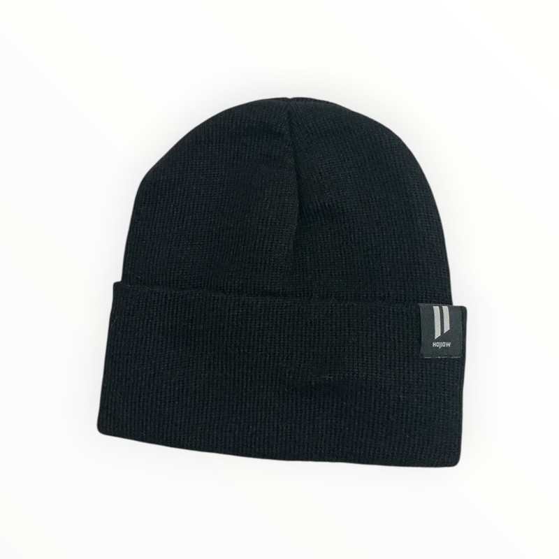 Hollow 100% Alpaca Beanie V2 Black OSFA Soft Warm Knit Winter Outdoor Hat Cap