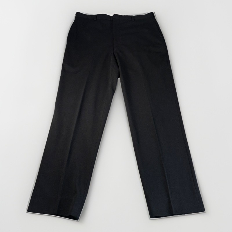 Patriot Men’s 36×30 Black Pants 100% Polyester Made In USA Go Navy!