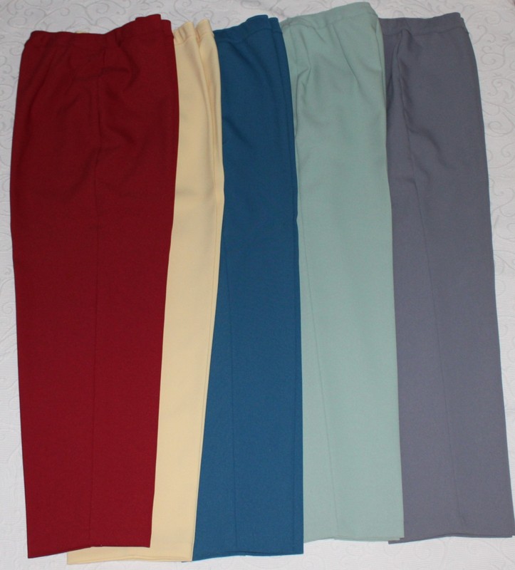 Levi’s Bend Over*Polyester Stretchband Pull On Dress Pants*Womens 14 S*Lot of 5