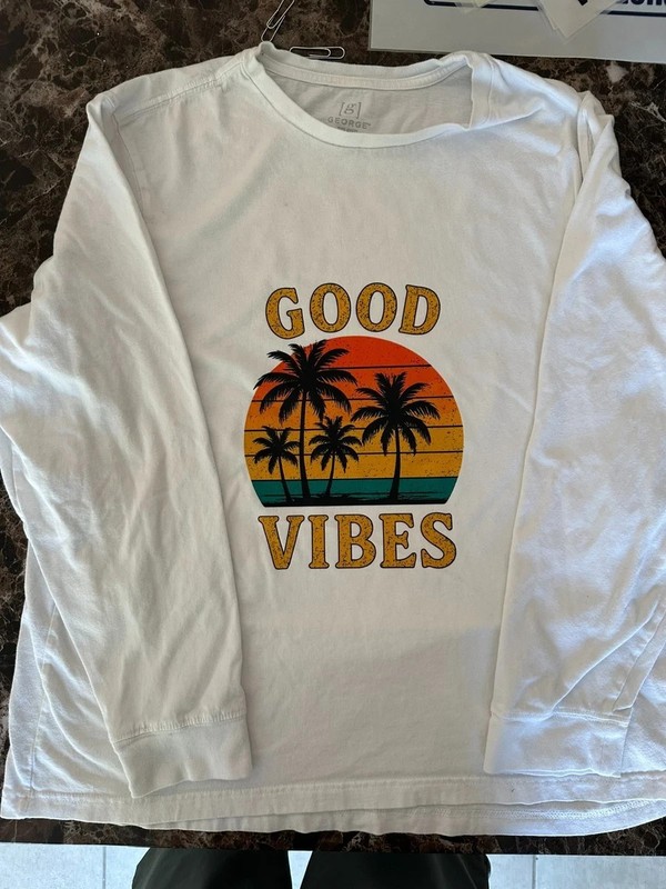 Retro Sunset Graphic Shirt 2XL