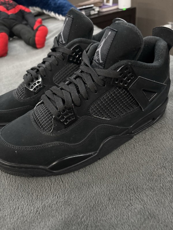 Jordan 4 Retro Black Cat 2020 Size 13 | Authentic | Gently Worn (StockX Receipt)