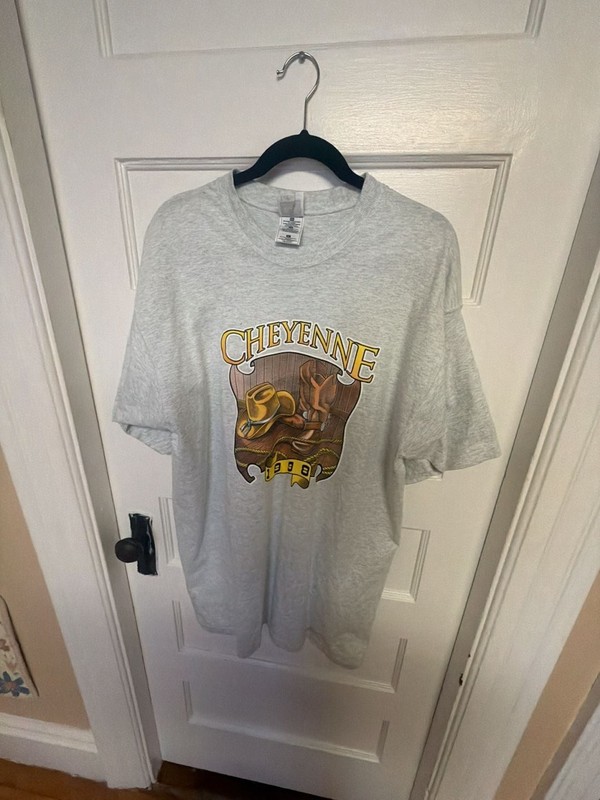 Vintage 1998 Hollister Independence Day Rally Cheyenne T-Shirt XL