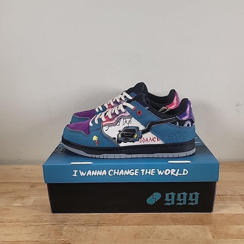 JUICE WRLD LIMITED Legacy Drip GOODBYE & GOOD RIDDENCE Shoes SIZE 10 Brand New