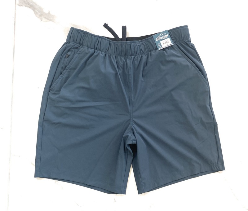 Glacier Men’s Performance Short Moisture-Wicking, 4-Way Stretch