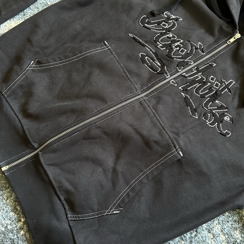 2023 derschutze CONTRAST STiTCH ORiGAMi RiYAL YKK ZiP HOODiE SAUDi ARABiA UAE gallery