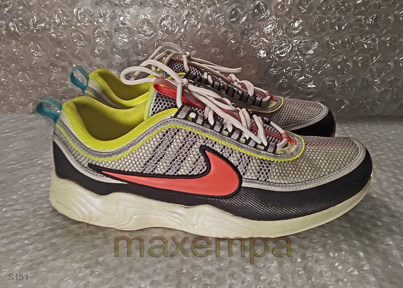 N Air Zoom Spiridon Barely Volt Hot Punch Men Casual Sneakers II 1237-701 US 12